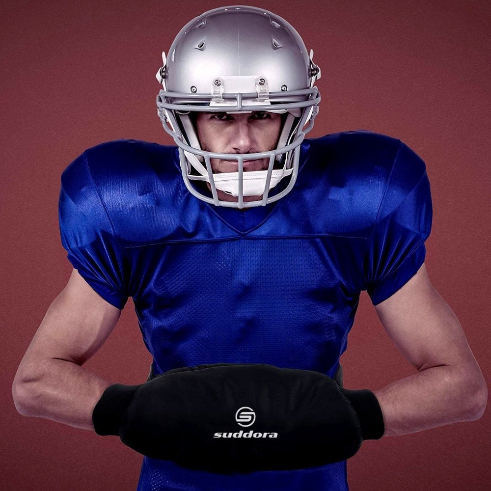 Football Sideline Hand Warmer Black Weather Proof